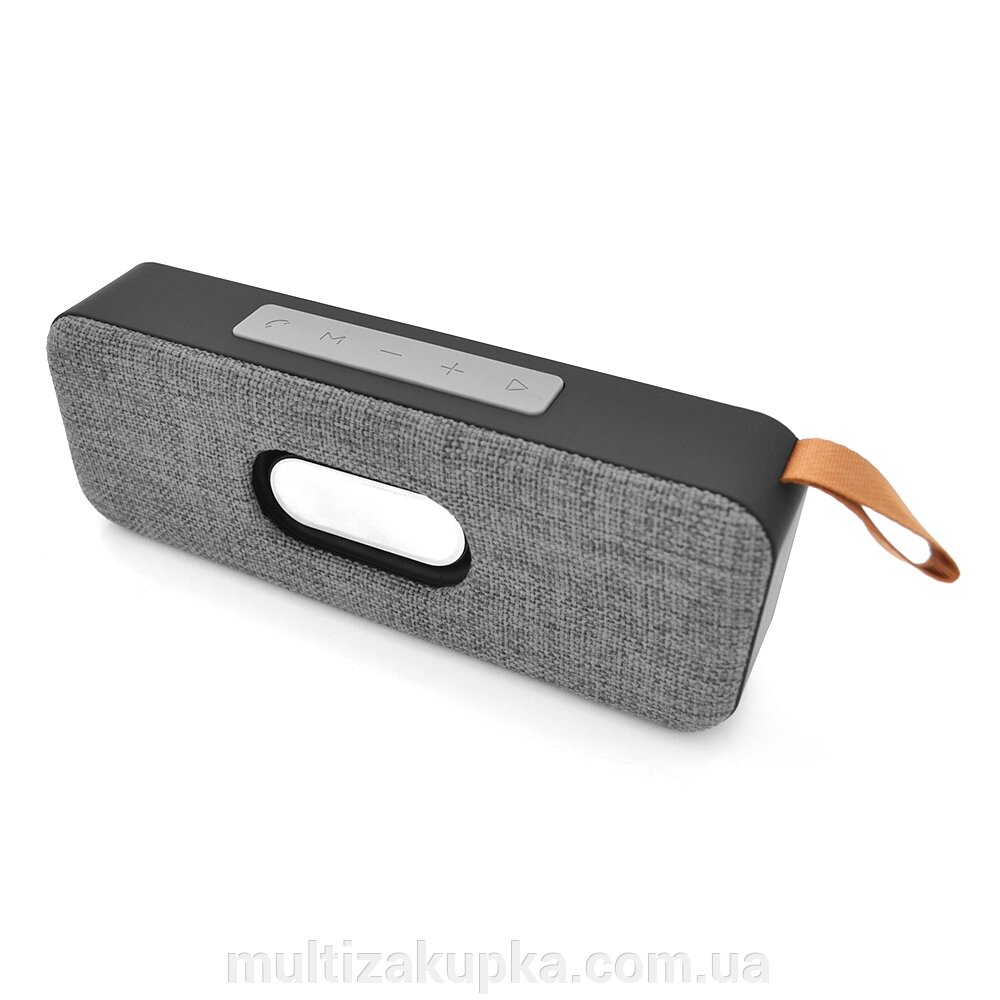 Колонка T6 Bluetooth 4.1 до 10m, 1х3W, 4Ω, 600mAh, 90dB, TF card/USB, DC 5V, Gray від компанії Mультізакупка - фото 1