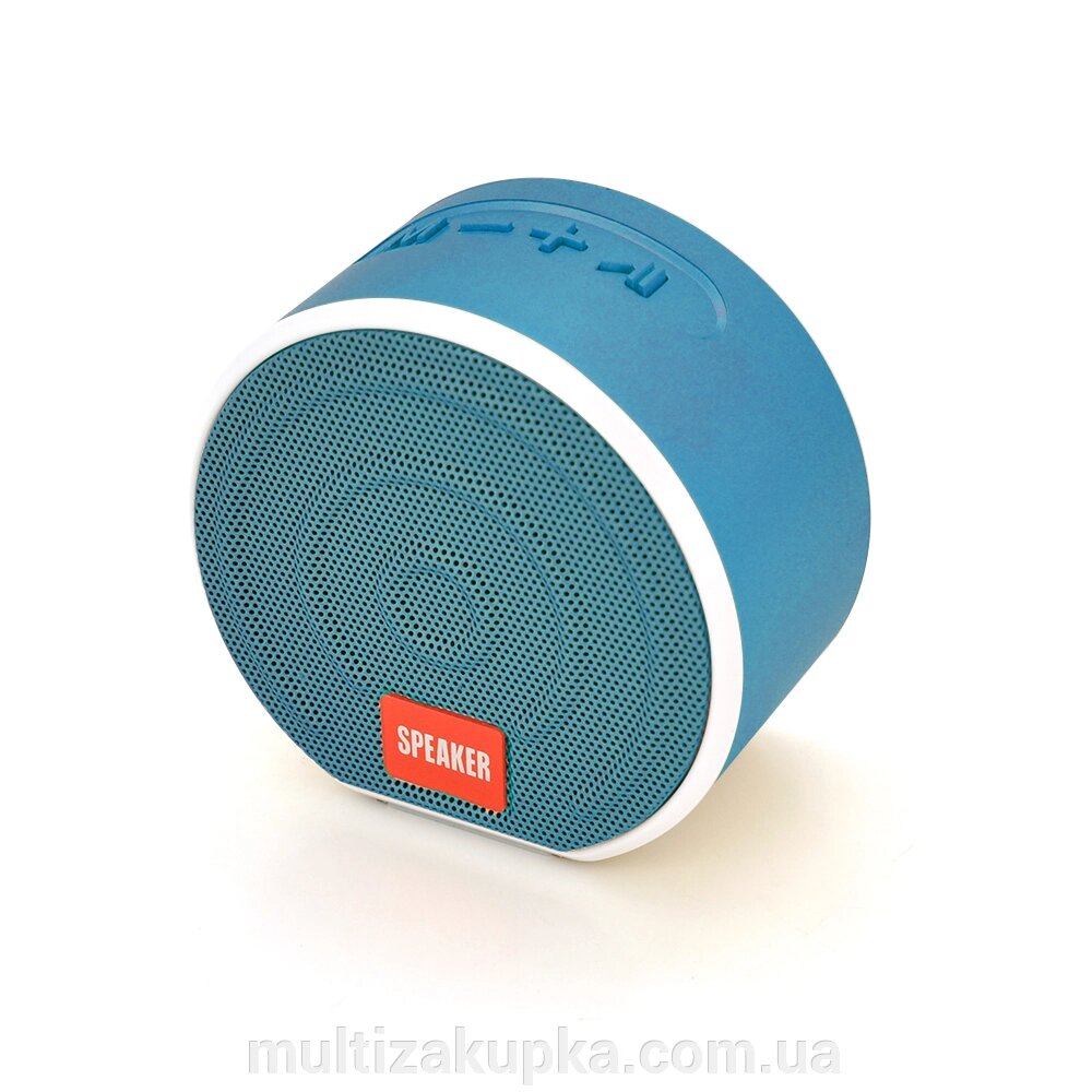 Колонка T8 Bluetooth 4.1 до 10m, 1х3W, 4Ω, 600mAh, 90dB, TF card/USB, DC 5V, Blue від компанії Mультізакупка - фото 1