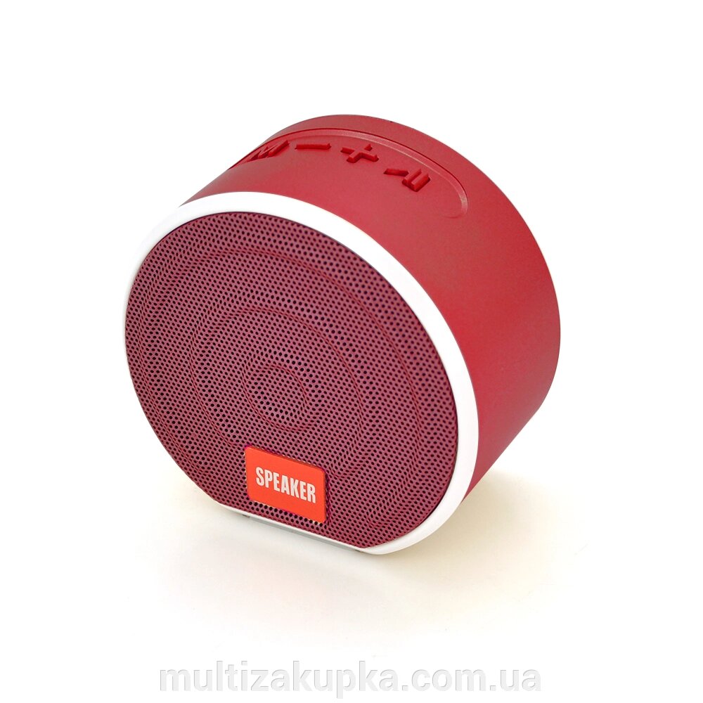 Колонка T8 Bluetooth 4.1 до 10m, 1х3W, 4Ω, 600mAh, 90dB, TF card/USB, DC 5V, Red від компанії Mультізакупка - фото 1