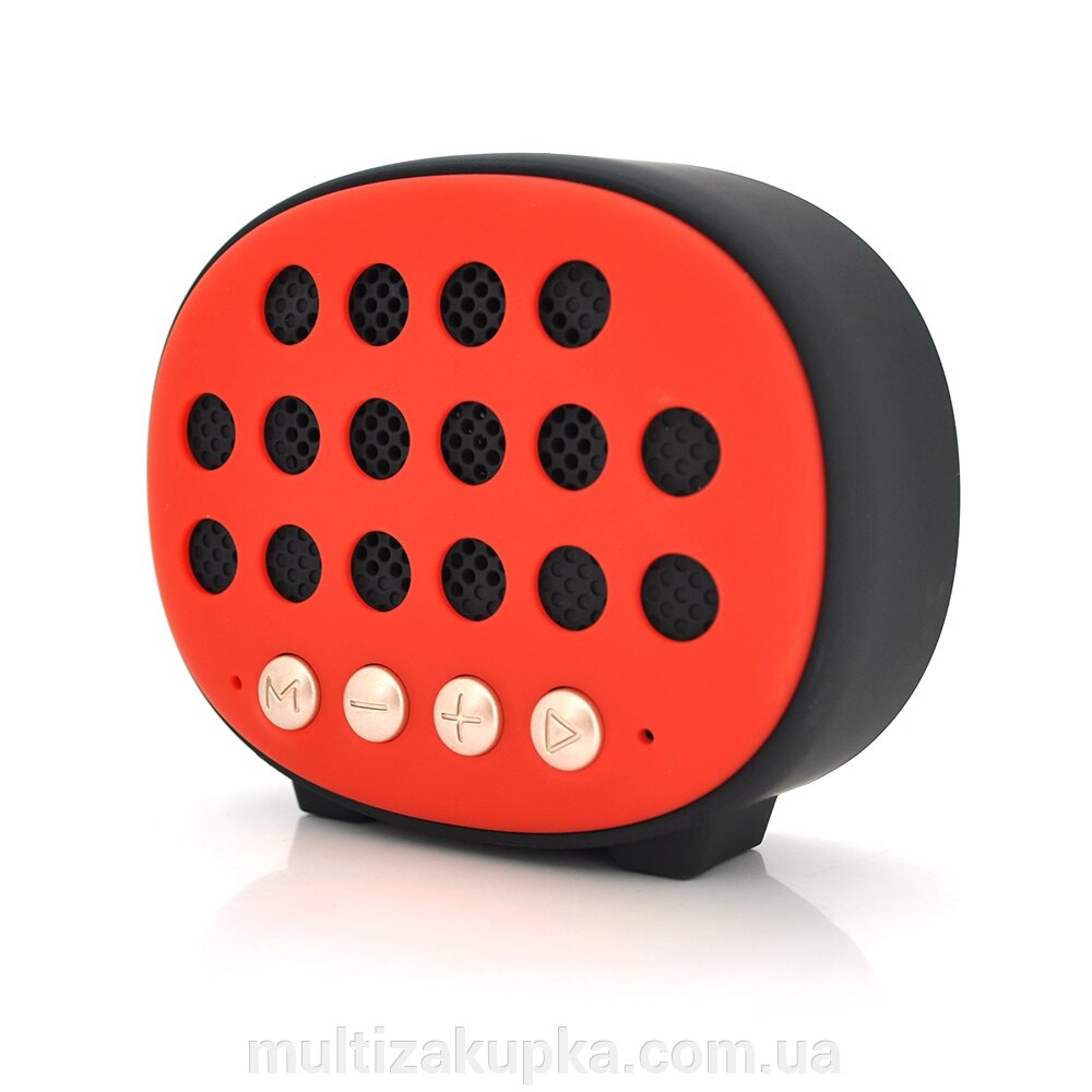 Колонка T9 Bluetooth 4.1 до 10m, 1х3W, 4Ω, 600mAh, 90dB, TF card/USB, DC 5V, Red від компанії Mультізакупка - фото 1