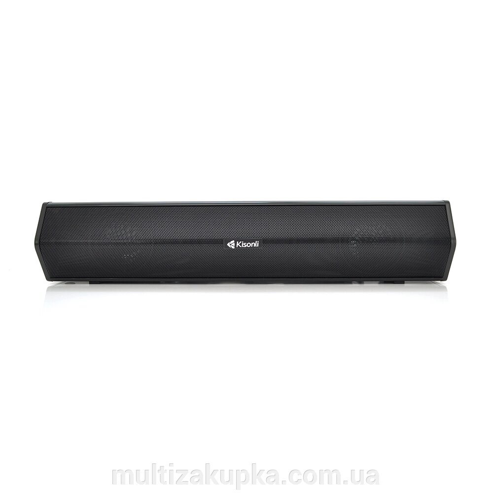 Колонки 2.0 Kisonli i-620, для ПК і ноутбука, USB + 3.5mm, 2x3W, 20Hz- 20KHz, Black, BOX, Q40 від компанії Mультізакупка - фото 1