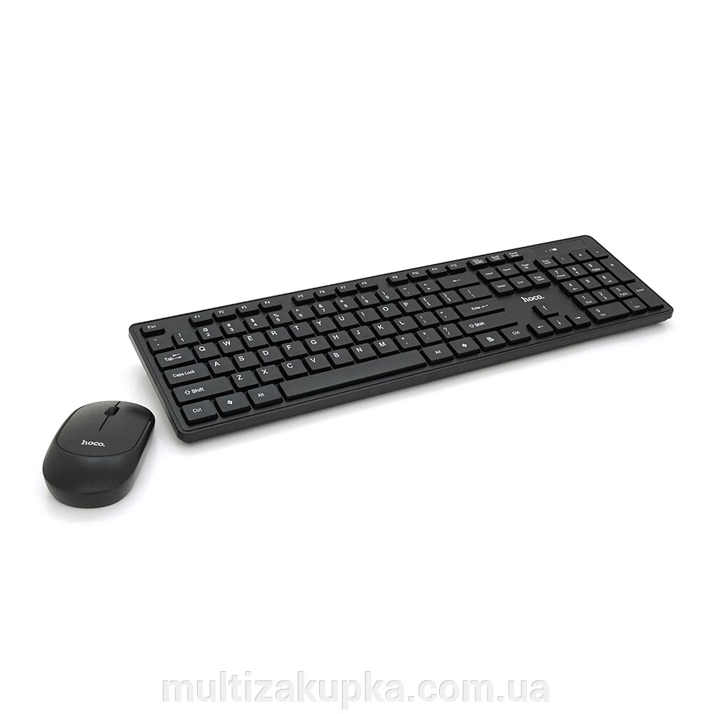 Комплект провідний KB+Mouse HOCO GM17, USB, (Eng), Box від компанії Mультізакупка - фото 1