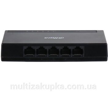 Комутатор Dahua DH-PFS3005-5GT-L 5 портів Ethernet 10/100 Мбіт/1000 Мбіт/сек, BOX Q20 від компанії Mультізакупка - фото 1