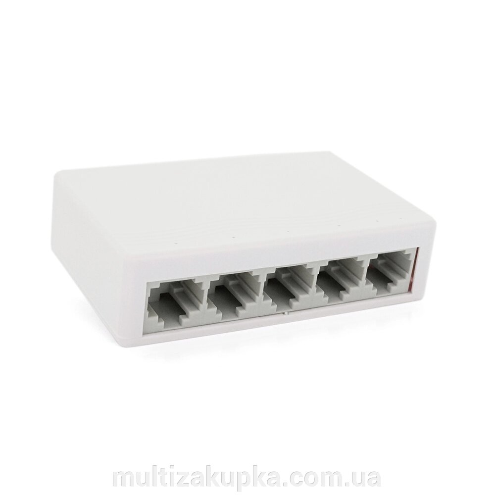 Комутатор JY 5005S 5 портів Ethernet 10/100 Мбіт/сек. DC 5 . Блок живлення 5V у комплекті від компанії Mультізакупка - фото 1