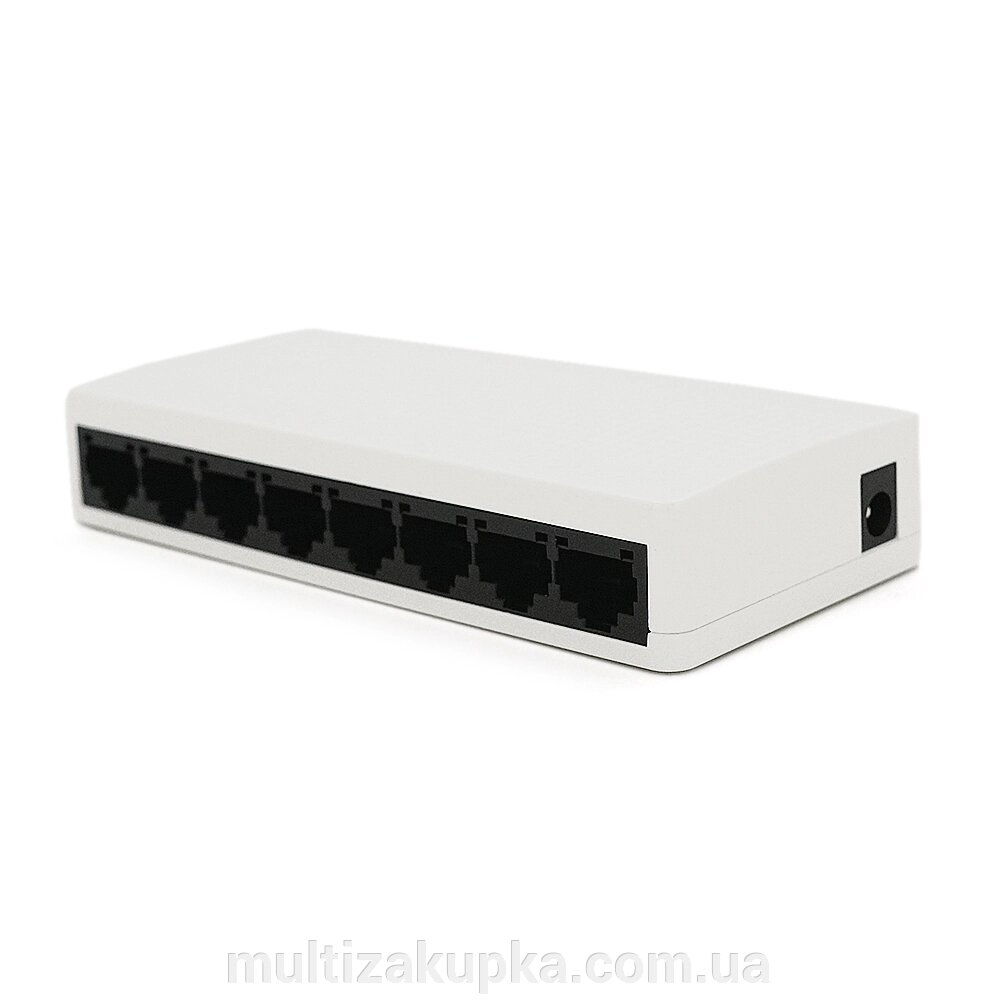 Комутатор Tenda S108 8 портів Ethernet 10/100 Мбіт/сек, BOX Q100 від компанії Mультізакупка - фото 1