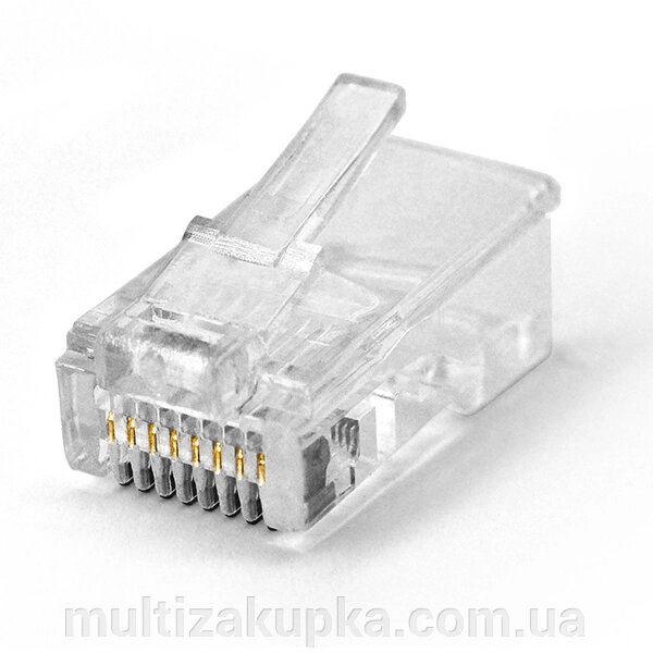 Конектор RITAR RJ-45 8P8C UTP Cat-5 (100 шт / уп.) Q100 від компанії Mультізакупка - фото 1