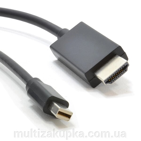 Конвертер mini Display Port (тато) на HDMI (тато) 1m (пакет) від компанії Mультізакупка - фото 1