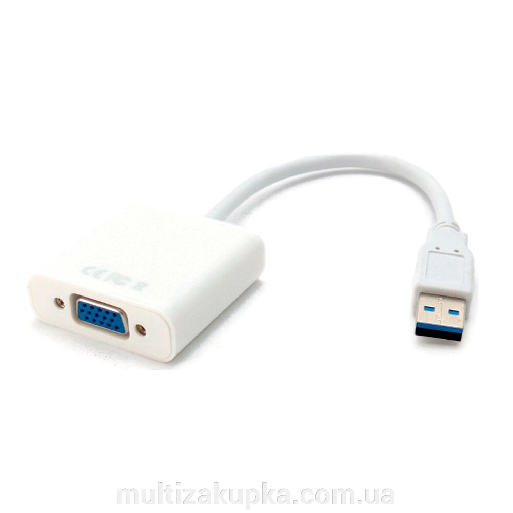 Конвертер USB 3.0(тато) на VGA (мама) 30cm, Пакет від компанії Mультізакупка - фото 1