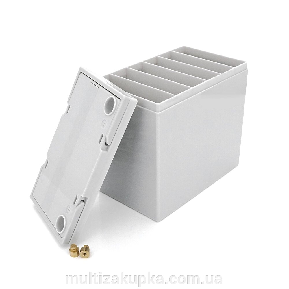 Корпус для акумуляторної батареї NP12v55ah, без клем (225x135x210) від компанії Mультізакупка - фото 1