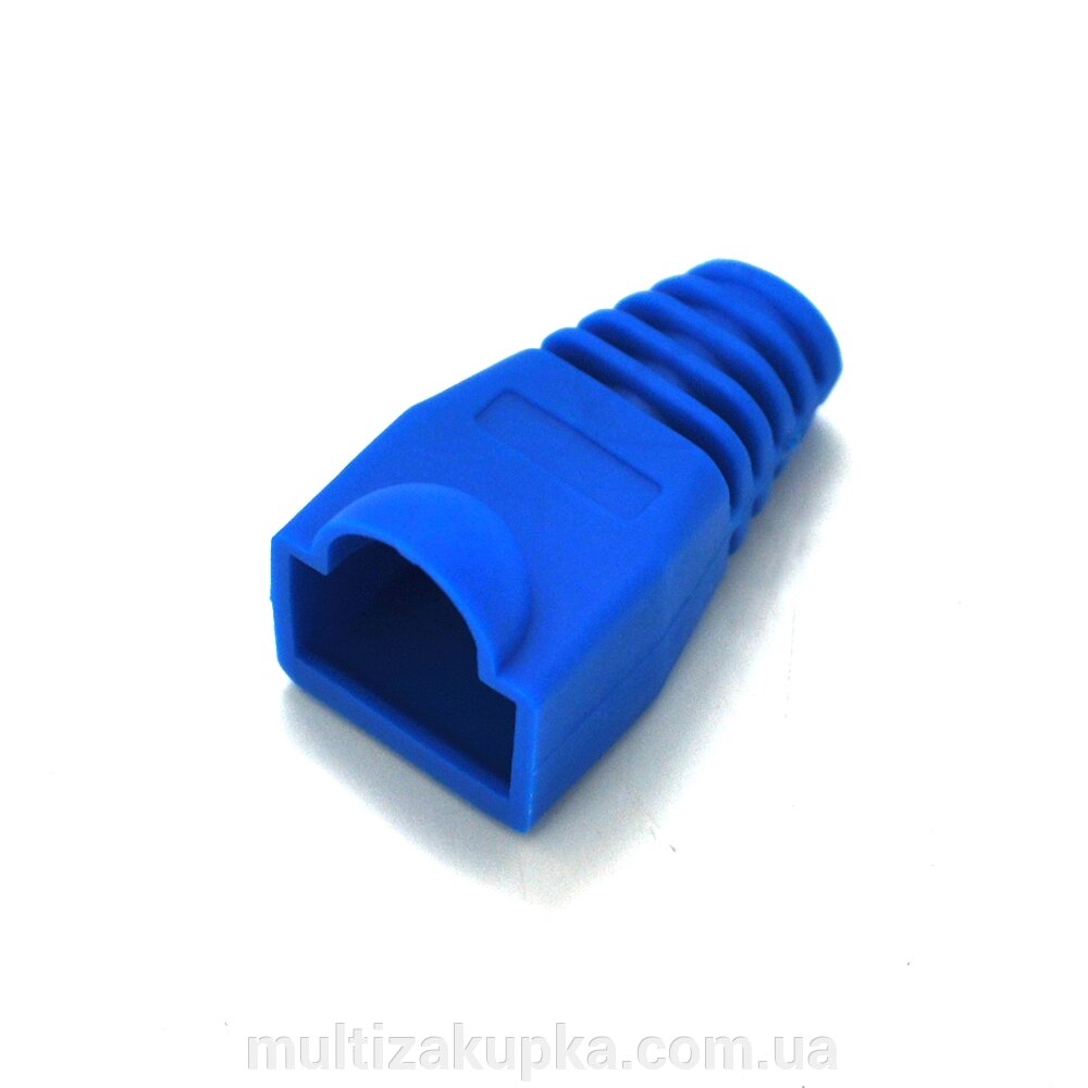 Ковпачок ізолюючий Merlion RJ-45 Blue (100 шт / уп.) від компанії Mультізакупка - фото 1