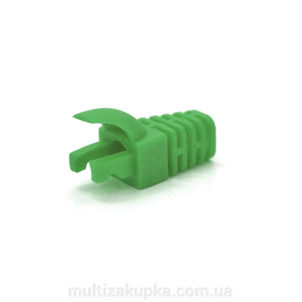 Ковпачок ізолюючий Merlion RJ-45 Green Cat. 5/Cat. 6 (100 шт / уп.) Q100 від компанії Mультізакупка - фото 1