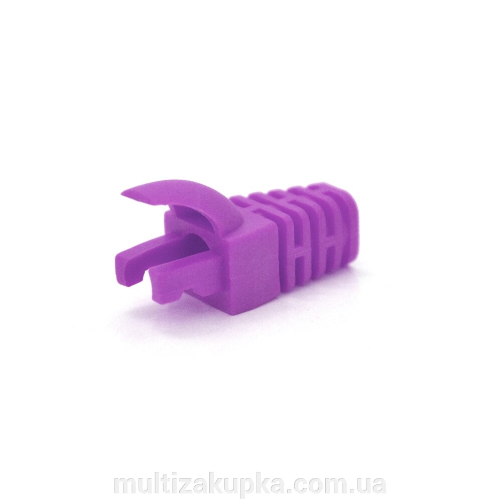 Ковпачок ізолюючий RJ-45 Purple Cat. 5/Cat. 6 (100 шт / уп.) Q100 від компанії Mультізакупка - фото 1