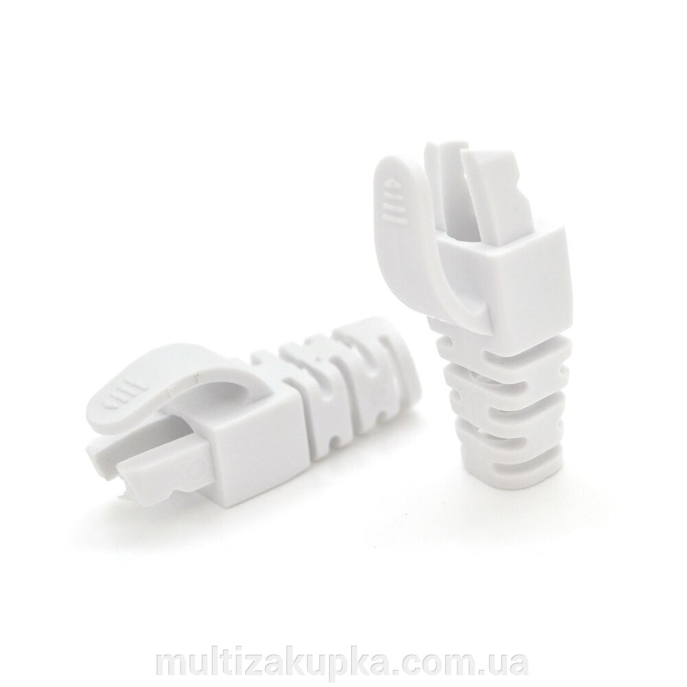 Ковпачок ізолюючий RJ-45 White (100 шт / уп.) Q100 від компанії Mультізакупка - фото 1