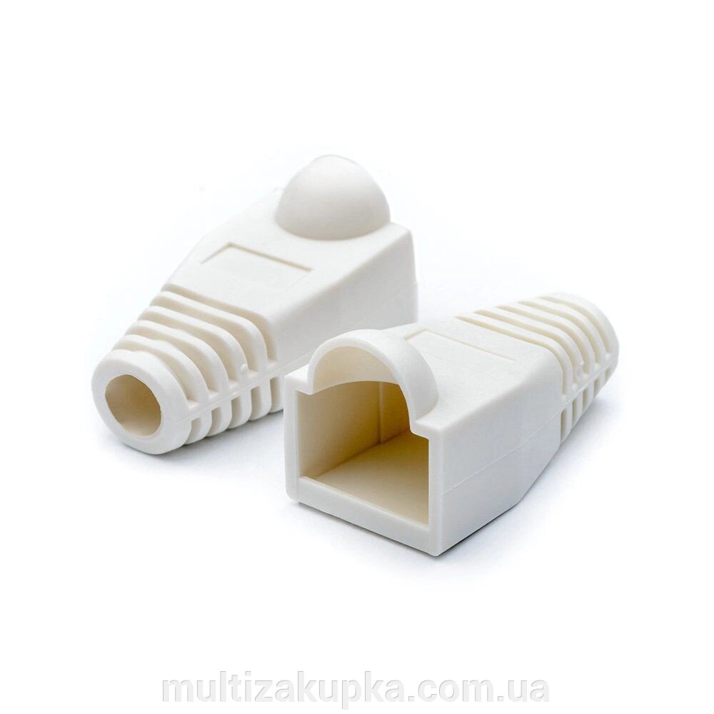 Ковпачок ізолюючий RJ-45 White (100 шт / уп.) Q100 від компанії Mультізакупка - фото 1