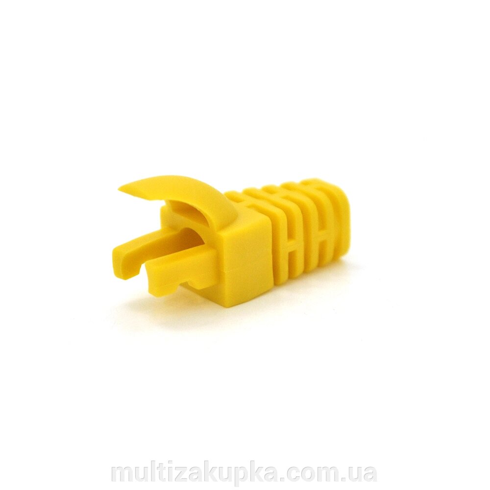 Ковпачок ізолюючий RJ-45 Yellow  Cat. 5/Cat. 6 (100 шт / уп.) Q100 від компанії Mультізакупка - фото 1