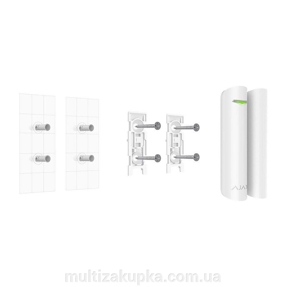 Кріпильна панель Ajax SmartBracket для DoorProtect white від компанії Mультізакупка - фото 1