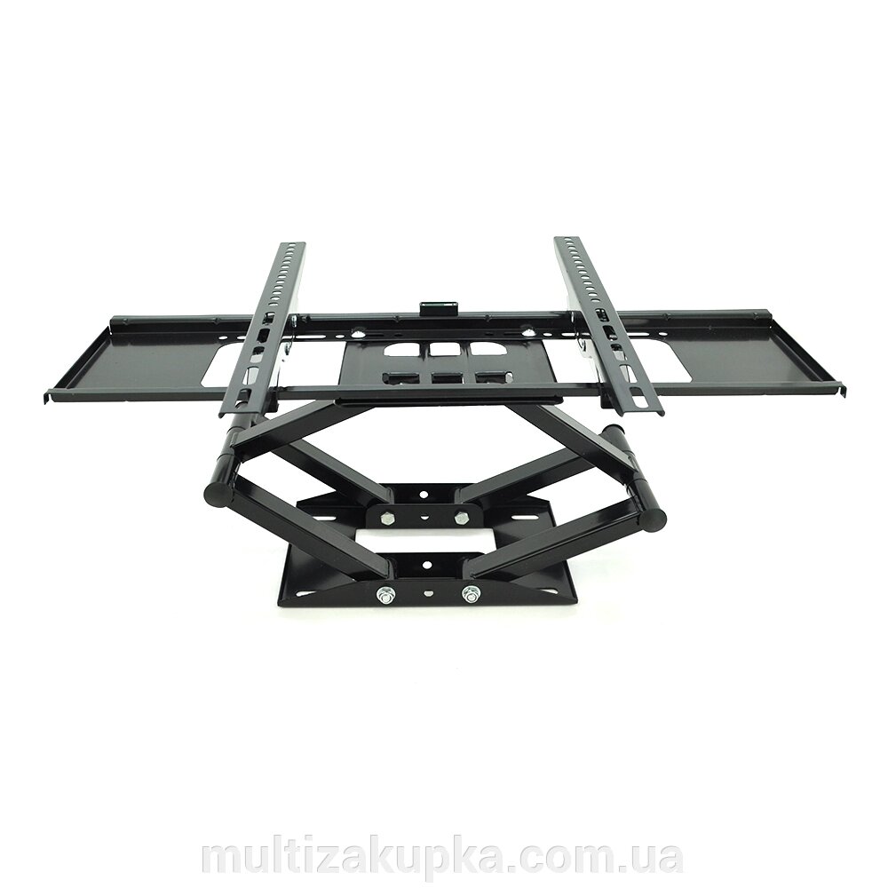 Кронштейн для TV PiPo PP-DZ062, 32"-46"-65", до 45кг, кут нахілу 15°, Black, Box від компанії Mультізакупка - фото 1