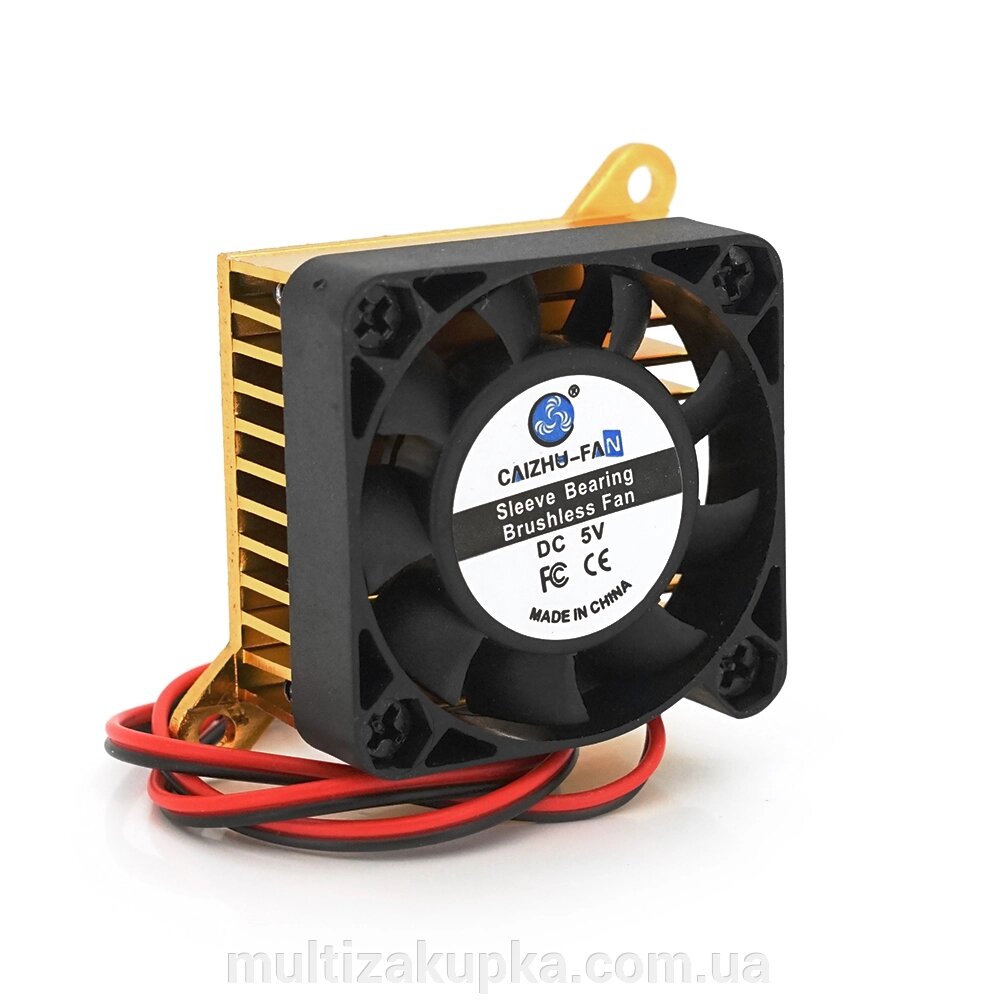 Кулер Caizhu-Fan 4010 40x40x10mm + радіатор, 5V/0.15A від компанії Mультізакупка - фото 1