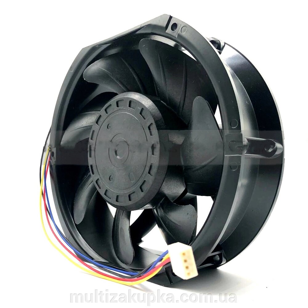 Кулер для охолодження серверних БП 5920PL-05W-B55 DC sleeve fan 4pin - 172 * 150 * 51мм, 24V/1.02A, 2600об / хв від компанії Mультізакупка - фото 1