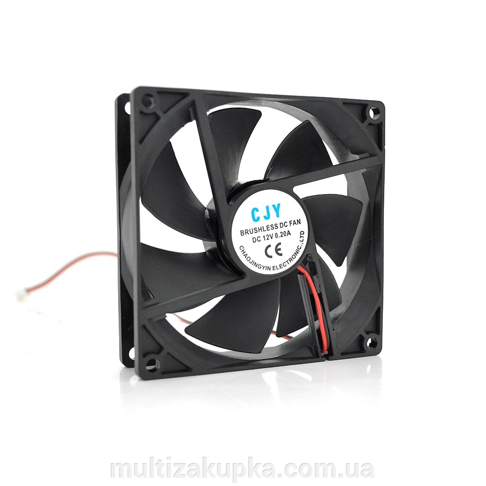 Кулер корпусних Merlion 9025 DC sleeve fan 2pin- 92 * 92 * 25мм, 1300об / хв від компанії Mультізакупка - фото 1