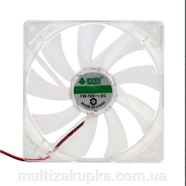 Кулер корпусний 12025 LED RGB Fan DC sleeve fan 2pin MOLEX 120*120*25мм від компанії Mультізакупка - фото 1