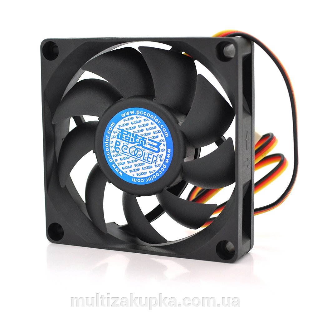 Кулер корпусний Pccooler F72, 3-pin, RPM 300010%, BOX від компанії Mультізакупка - фото 1