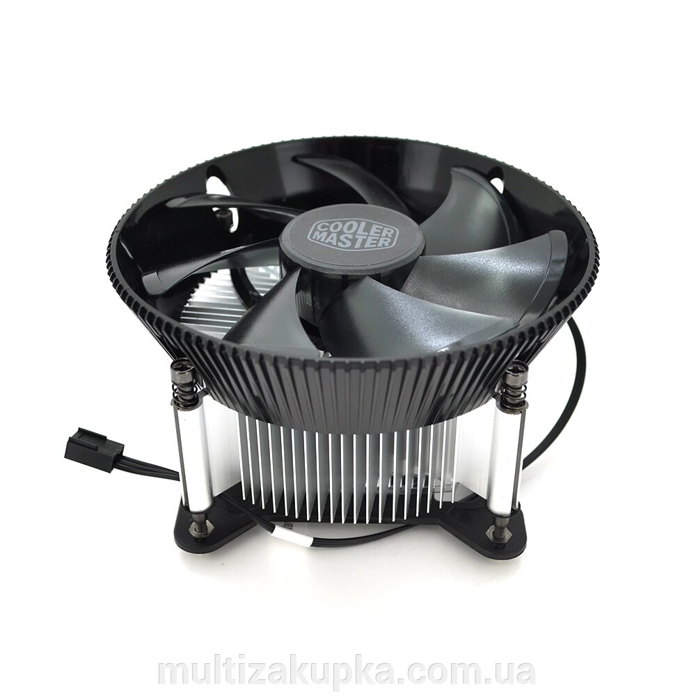 Кулер процесорний CoolerMaster i70, Socket Intel LGA 1150/1151/1155/1156, 120mm, 3-pin, RPM 180010%, BOX від компанії Mультізакупка - фото 1