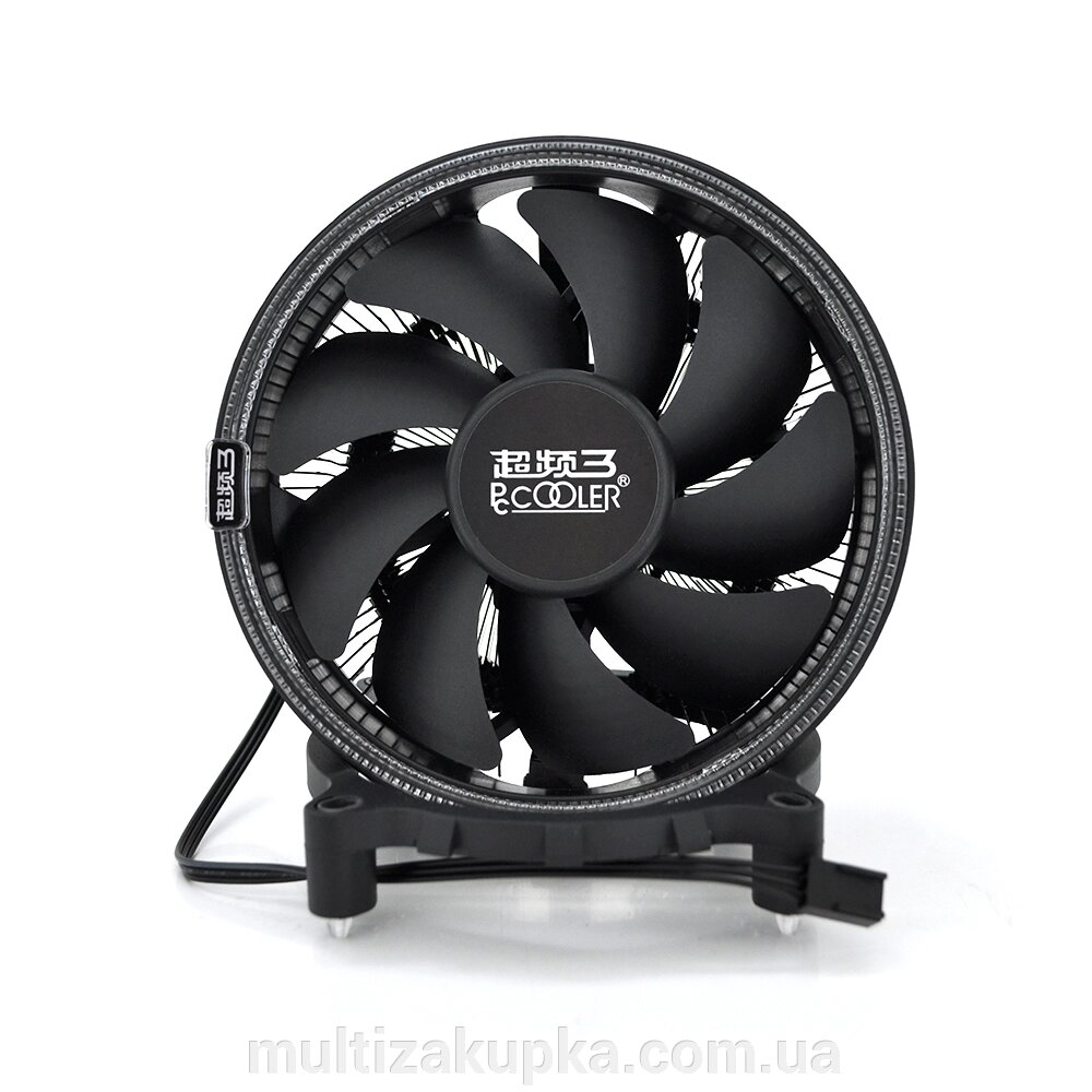 Кулер процесорний Pccooler Bluebird AMD 775 1155 3-pin, RPM 2000  10%, BOX від компанії Mультізакупка - фото 1