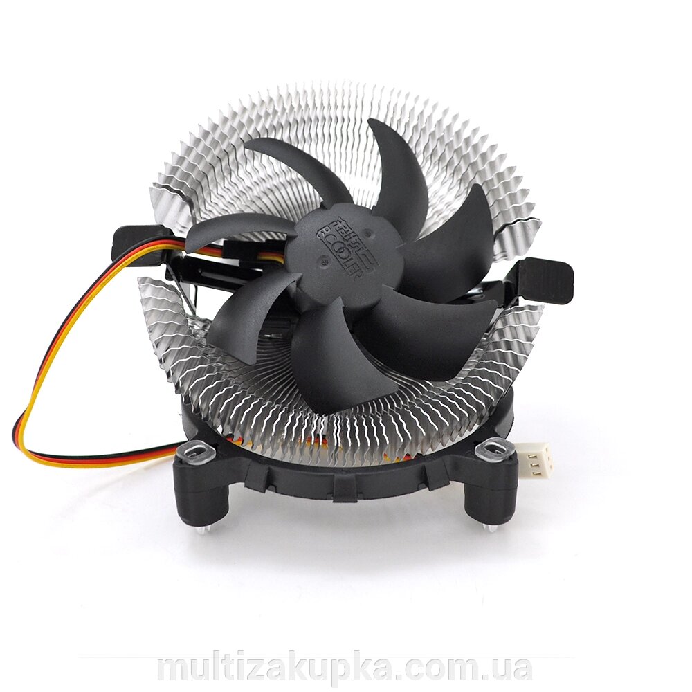 Кулер процесорний Pccooler Bluebird AMD 775 1155 3-pin, RPM 2000  10%, BOX від компанії Mультізакупка - фото 1