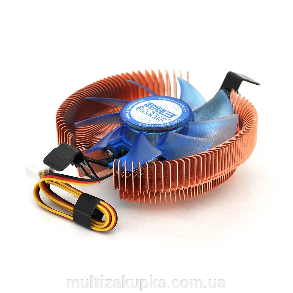 Кулер процесорний Pccooler Firebird SPA-801 для Intel LGA 115X/775, AMD AM2, 3-pin, RPM 250010%, BOX від компанії Mультізакупка - фото 1