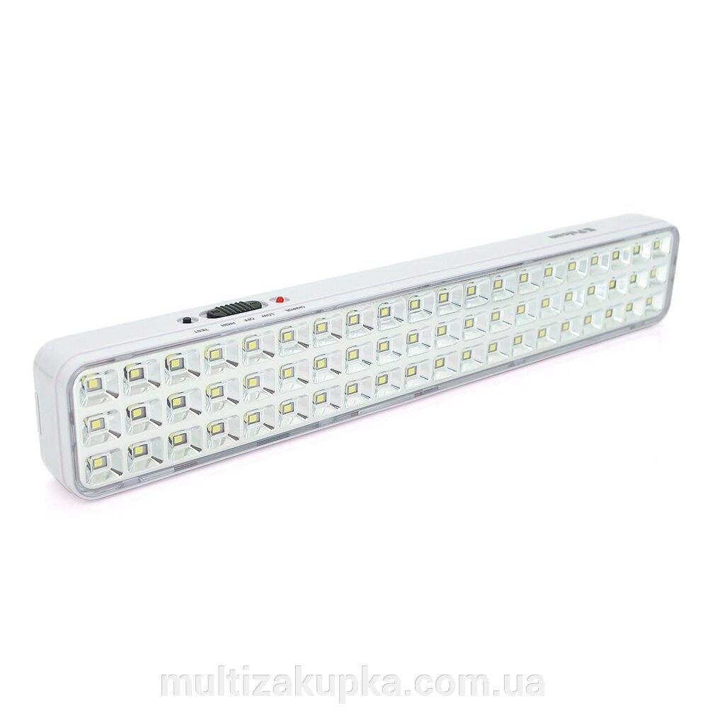 Ліхтар переносний Panther 204620, 60LED, 2 режими 4W/6W, 18650/2200mAh, 6/8 годин роботи, 3 години зарядки, ip20, від компанії Mультізакупка - фото 1