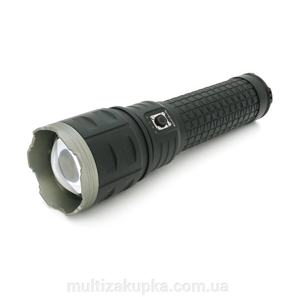 Ліхтар пошуковий PLD-AK138-1-TG LED PM60, 4 режими, power bank 8000mAh (4(2*18650)), IP65, живлення від USB кабелю, від компанії Mультізакупка - фото 1