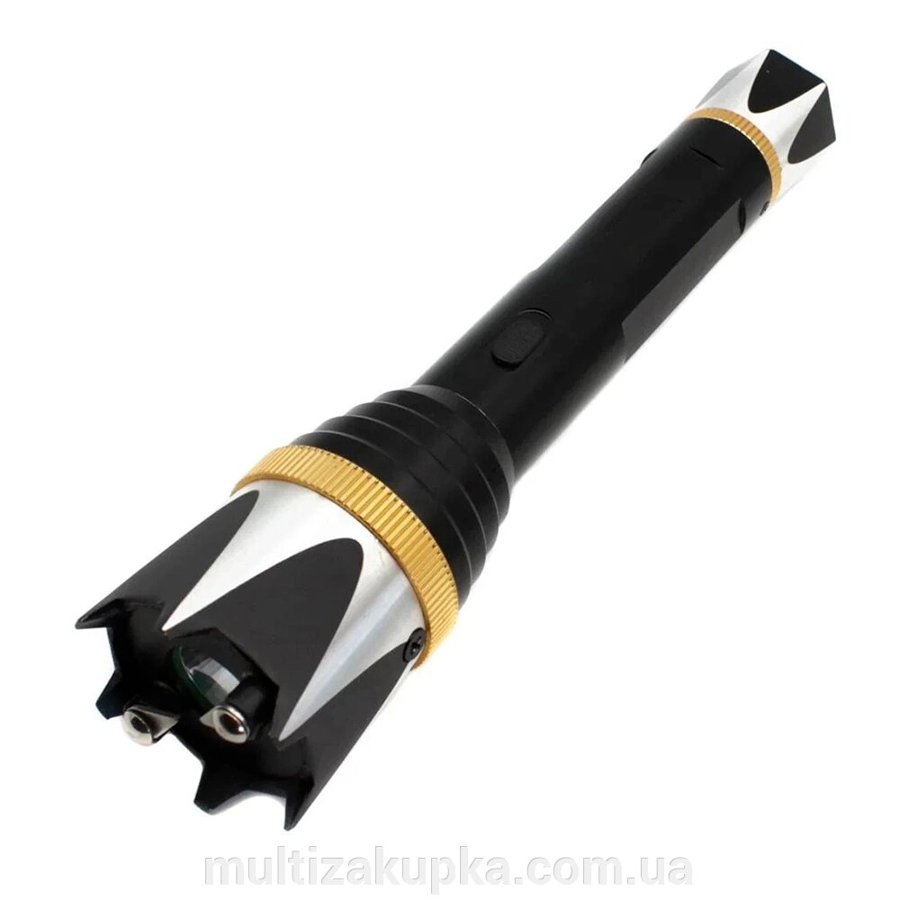 Ліхтар-шокер ручний BAILONG BL-DG-008, 1LED ХPE, 18650mah, Black, СЗУ, BOX від компанії Mультізакупка - фото 1