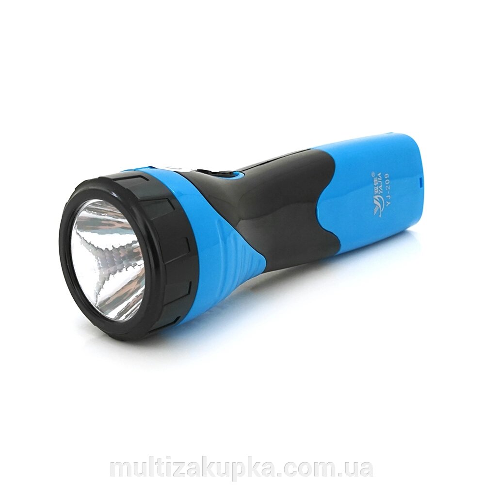 Ліхтарик ручний POWERMASTER YJ-209,1 led, 2 режими, 18650. заряд 220V, IP40,170х55х43, BOX від компанії Mультізакупка - фото 1