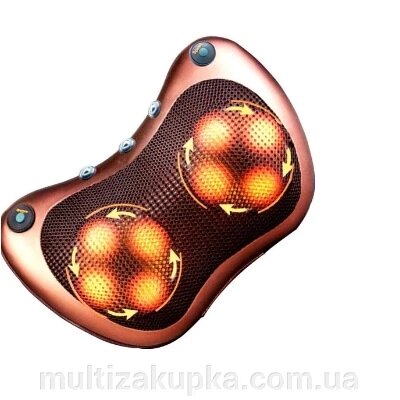 Масажна подушка для шиї і спини Massage Pillow (8 кульок) від компанії Mультізакупка - фото 1