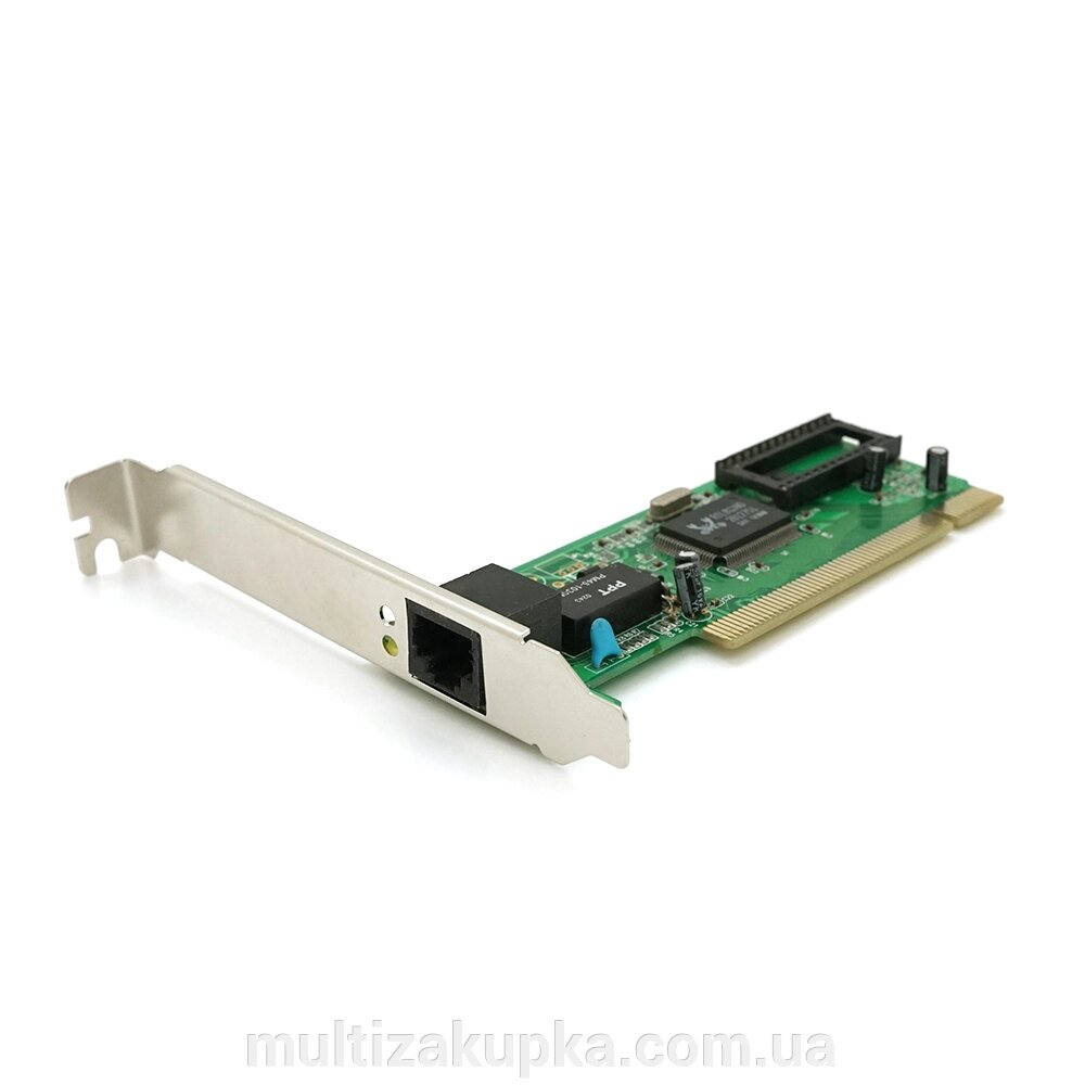 Мережевий адаптер NIC-R1, 10/100 Mb / s LAN, PCI, Realtek Q100 від компанії Mультізакупка - фото 1