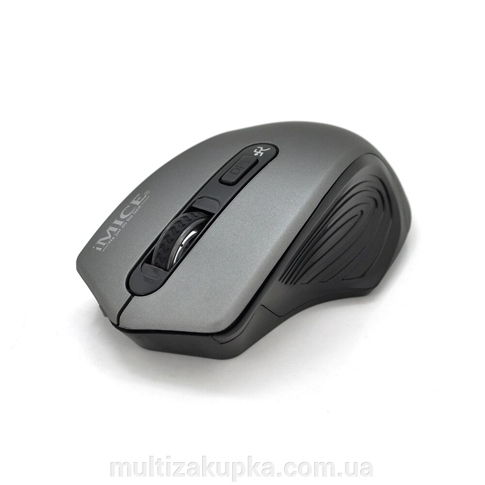 Миша бездротова iMICE G-1800, 4 кнопки, 800/1200/1600 DPI, 2.4Ghz 10м, Windows xp/Vista/Win7/8/10 Mac OS X, 2*AAA, від компанії Mультізакупка - фото 1