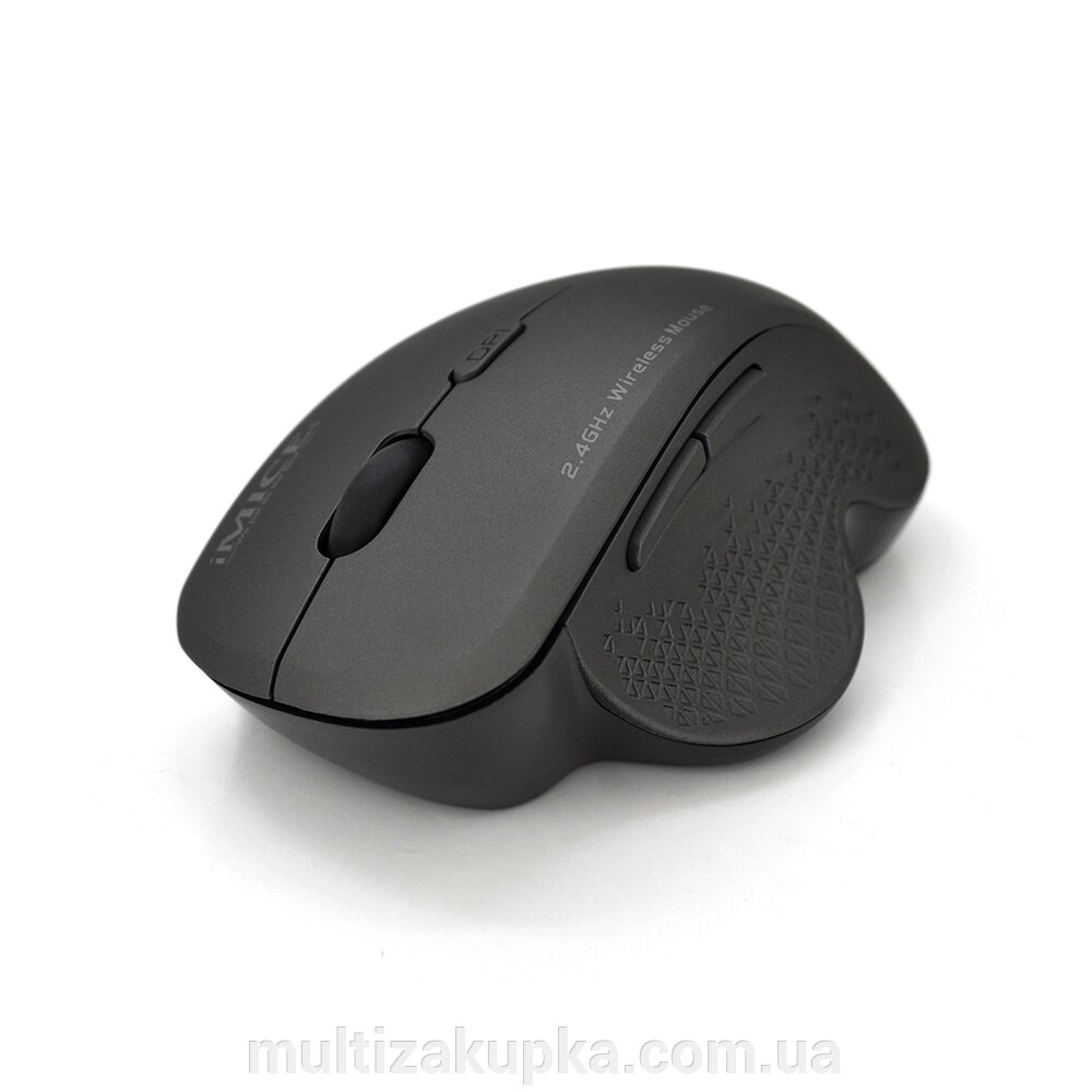 Миша бездротова iMICE G6, 6 кнопок, 800/1200/1600 DPI, 2.4Ghz 10м, Windows xp/Vista/Win7/8/10 Mac OS X, 1*AA, Black, від компанії Mультізакупка - фото 1