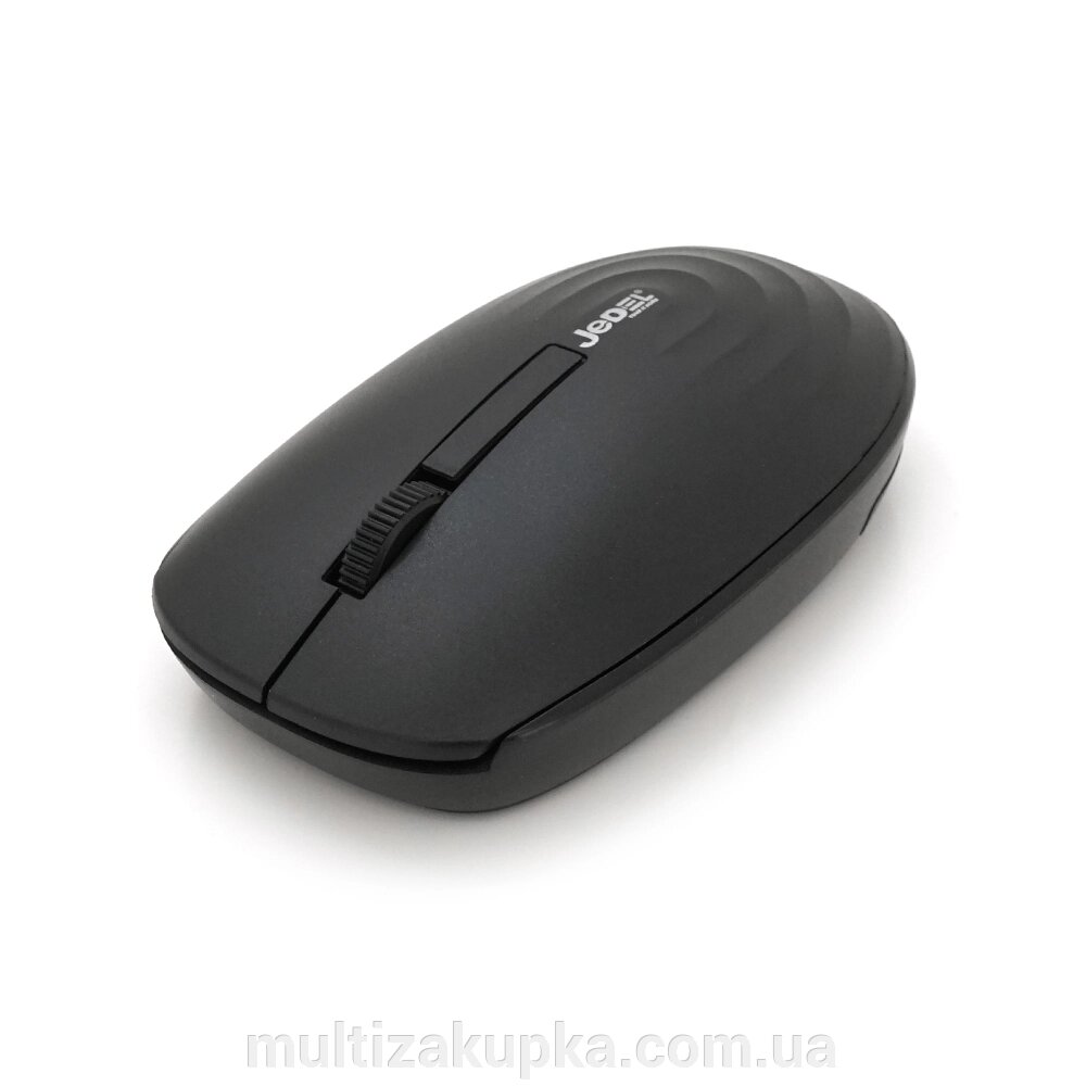 Миша бездротова JEDEL W620, 1000DPI, Black, 2.4GHZ, Box від компанії Mультізакупка - фото 1