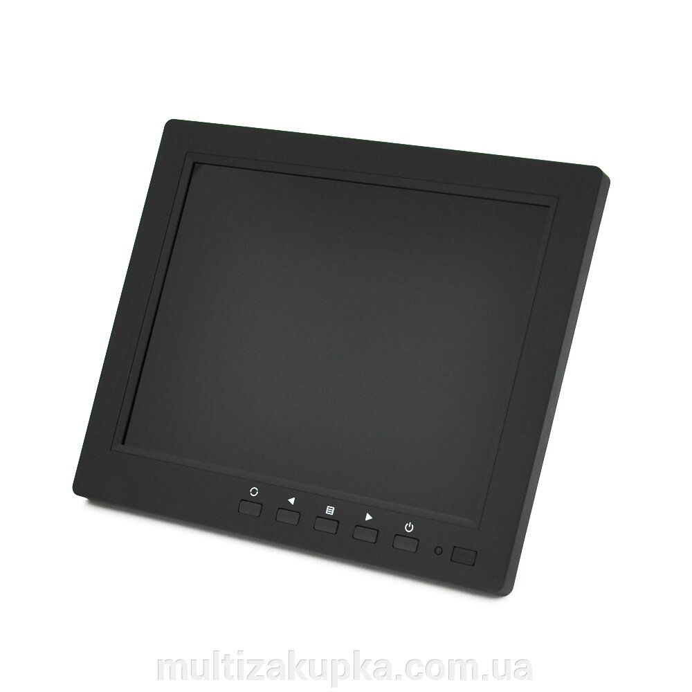 Монітор для відеоспостереження TFT 8" 1024 * 768 (HDMI + VGA + BNC + AV), кут огляду 360 °, IPS, DC: 12V / 1A, BOX від компанії Mультізакупка - фото 1