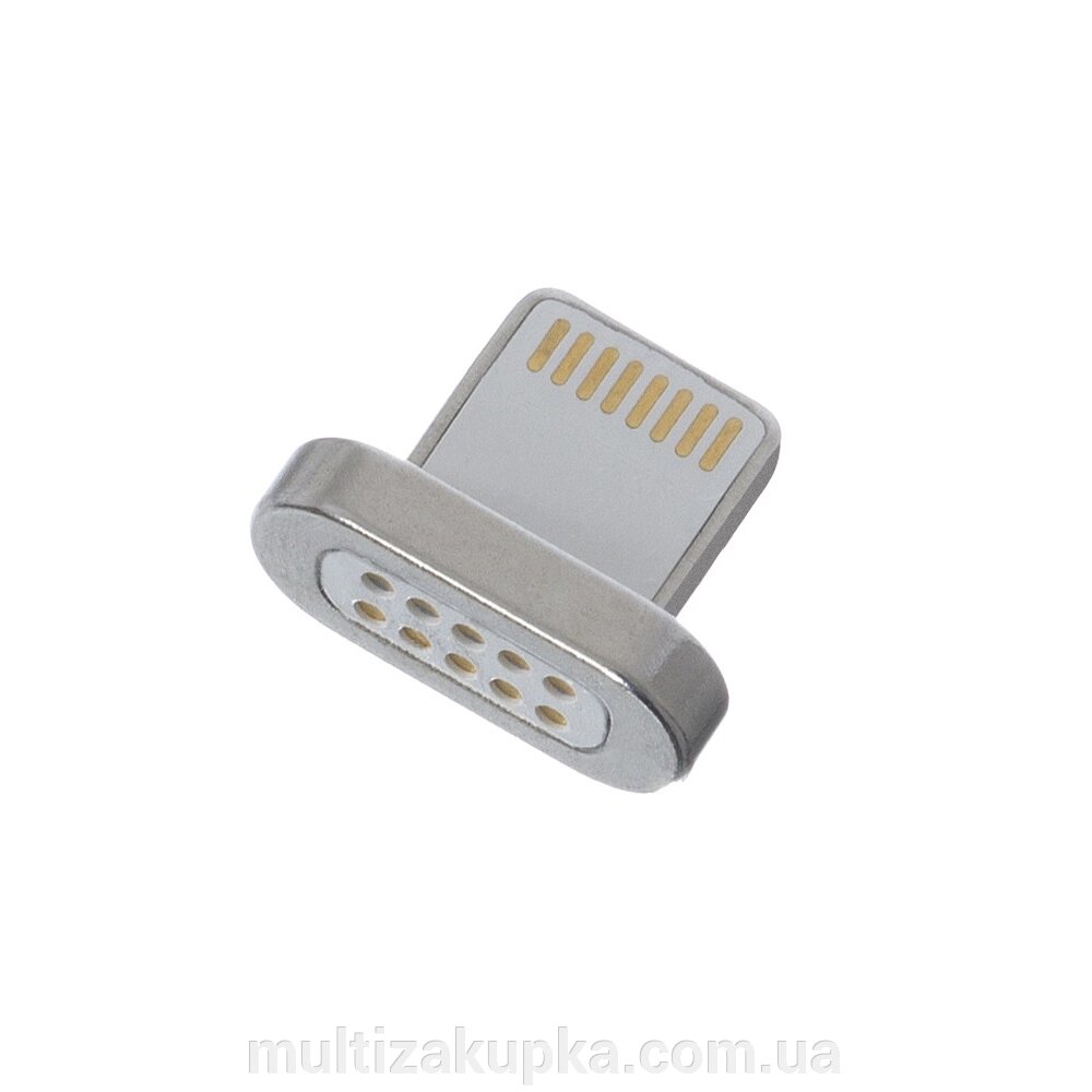 Наконечник на магнітний кабель плоский USB 2.0/Lighting (під кабель 15592) від компанії Mультізакупка - фото 1