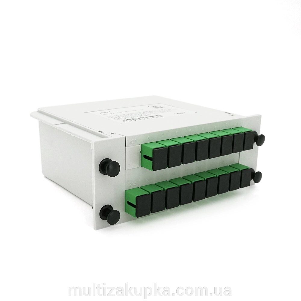 Оптичний корпусний дільник Merlion ML-OP-S609 PLC-116 SC/APC від компанії Mультізакупка - фото 1