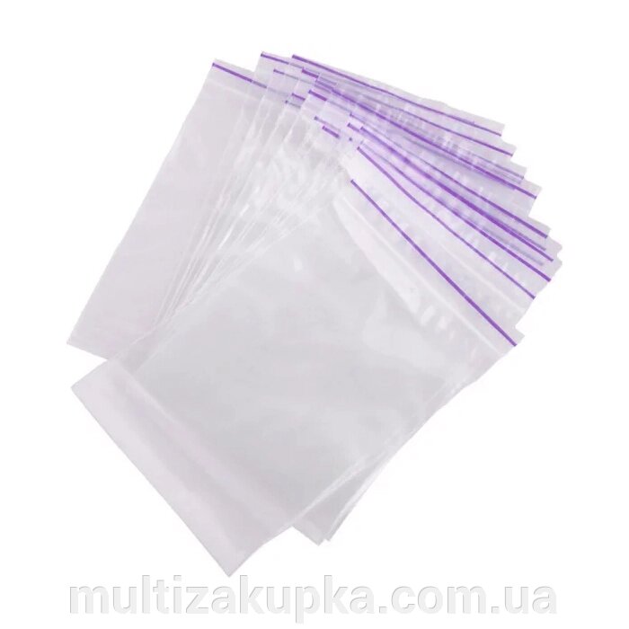 Пакеті з замком Zip-Lock 200*300mm ( 100шт ) від компанії Mультізакупка - фото 1