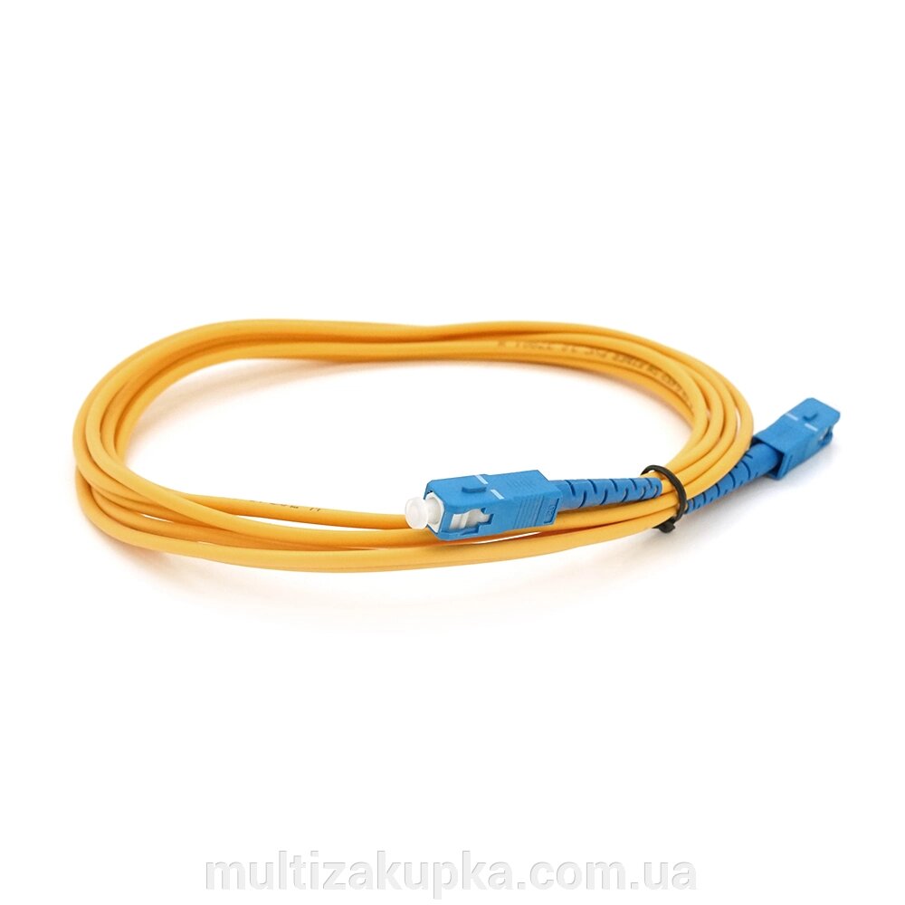 Патчкорд оптичний LC / UPC-LC / UPC 3.0mm 3 м, ціна за 1 шт від компанії Mультізакупка - фото 1