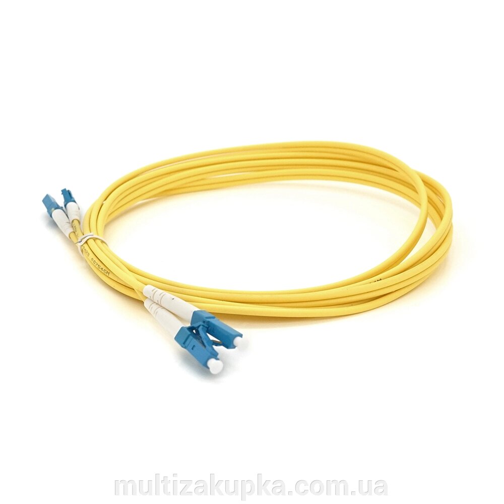 Патчкорд оптичний Merlion ML-OP-S514, Duplex LC/UPC-LC/UPC 3,0mm, 2 м від компанії Mультізакупка - фото 1