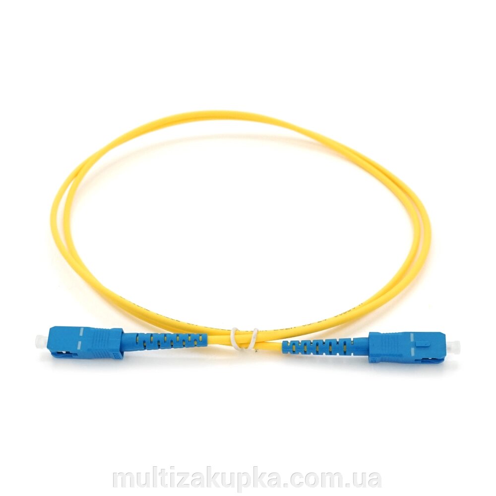 Патчкорд оптичний SC/UPC-SC/UPC 3.0mm 1 м, ціна за 1 шт від компанії Mультізакупка - фото 1