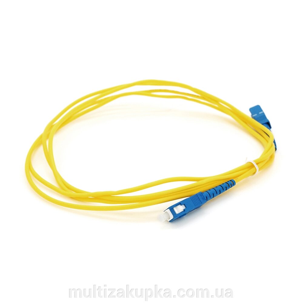 Патчкорд оптичний SC/UPC-SC/UPC 3.0mm 2 м, ціна за 1 шт від компанії Mультізакупка - фото 1