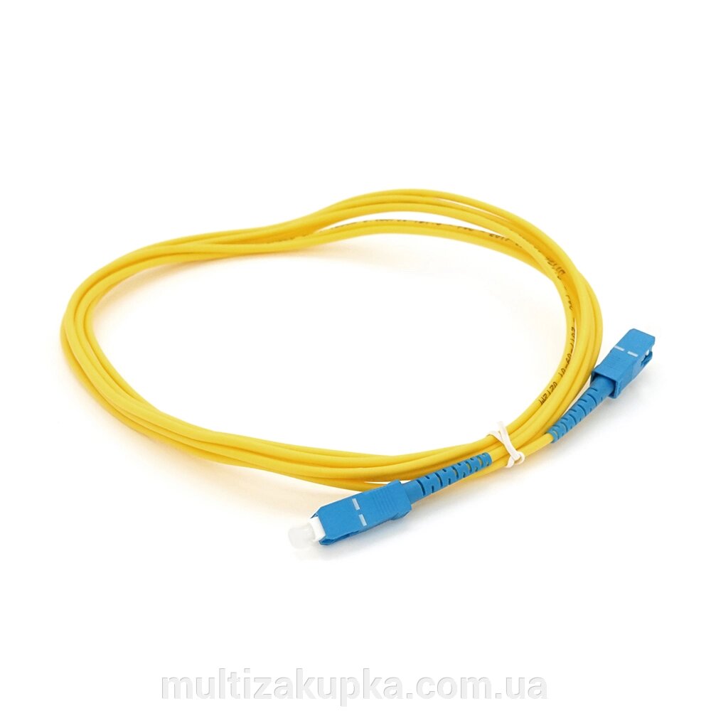 Патчкорд оптичний SC/UPC-SC/UPC 3.0mm 3 м, ціна за 1 шт від компанії Mультізакупка - фото 1