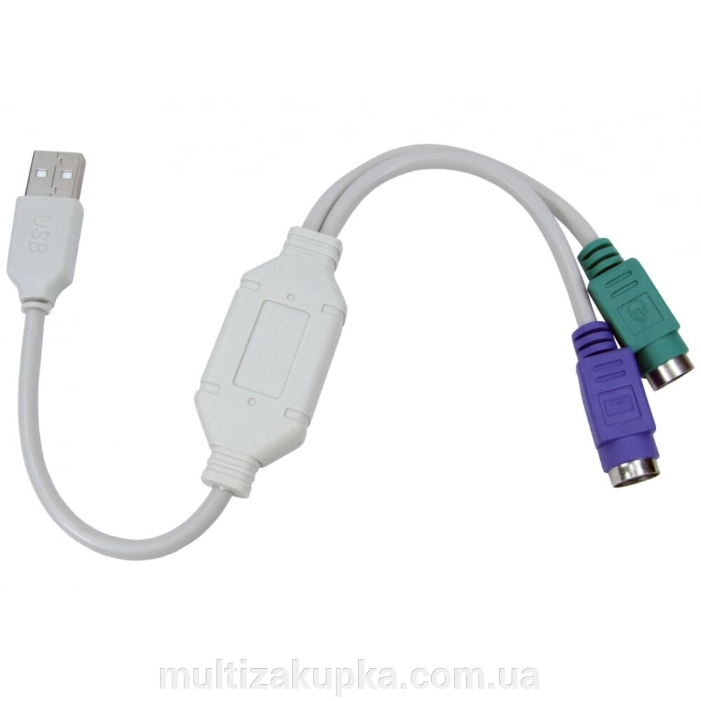 Перехідник USB AM / 2 * PS2, OEM Q25 від компанії Mультізакупка - фото 1