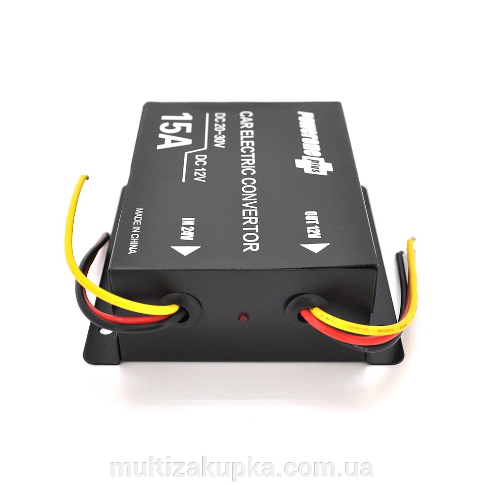 Перетворювач авто інвертор DC/DC 24v-12v 15A GS-D15A від компанії Mультізакупка - фото 1